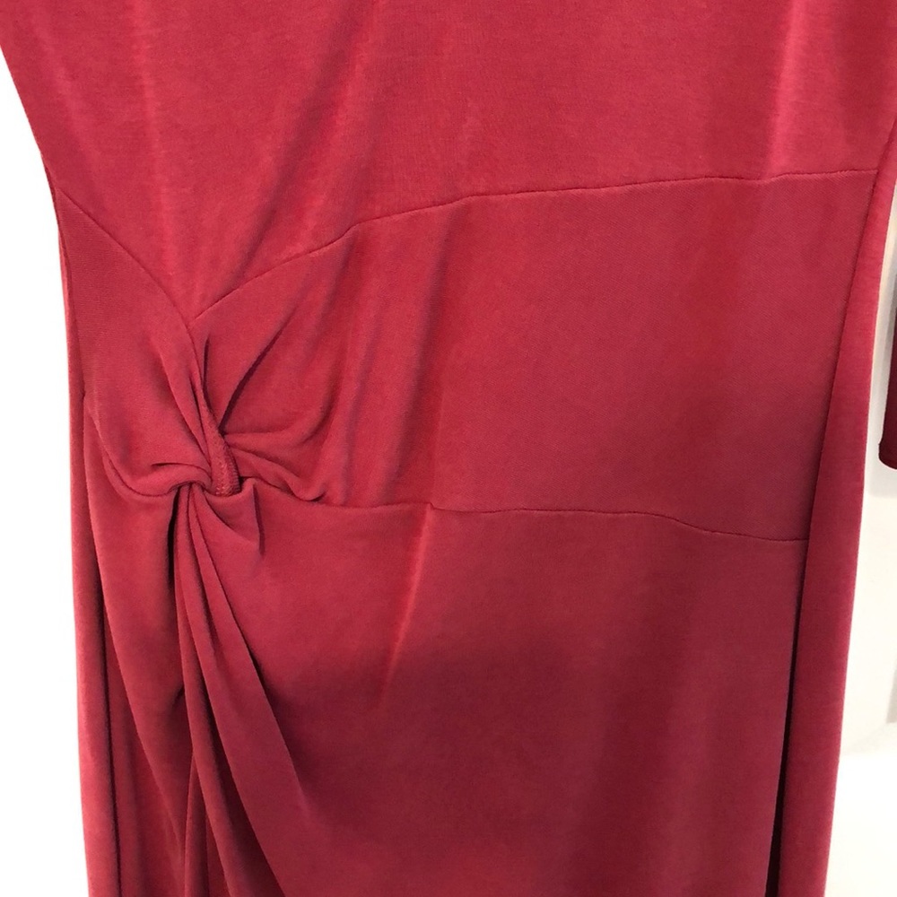 ABERCROMBIE & FITCH LONG SLEEVE KNOT FRONT DRESS - Picture 4 of 7